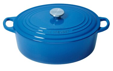 Гусятница / жаровня 27 см, синій Le Creuset