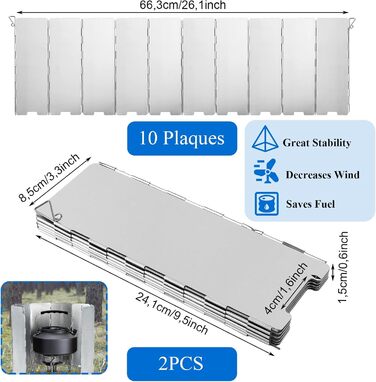 Брызкозащитный экран для уличных плит и газовых плит YAYODS