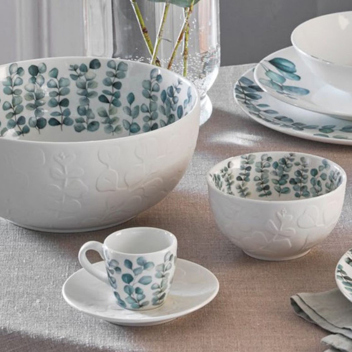 Блюдо серверировочное La Porcellana Bianca SEMPREVERDE, фарфор, диам. 32 см