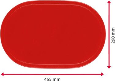 Килимки/килимки Westmark, 4 шт. и, 45,5 x 29 см, вініл, синій/ Saleen Edition Fun (Red)