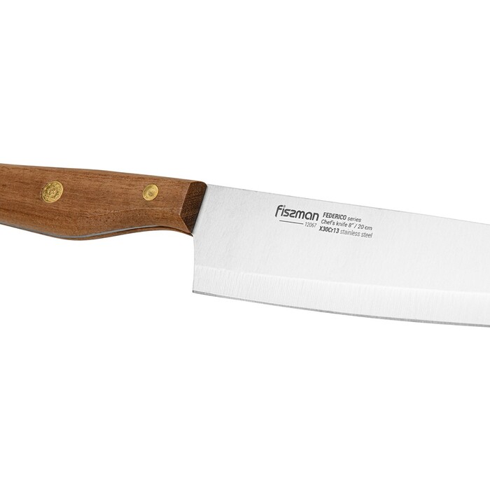 Нож Fissman поварской FEDERICO 20 см X30Cr13 сталь (12067)