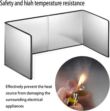 Захист від бризок для плити 40 х 40 см YCOLX