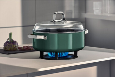 Жаровня 6 л со стеклянной крышкой 28 см, эвкалипт Fusiontec Mineral Pro WMF