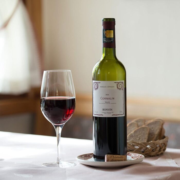 Набор из 4 пластиковых винных бокалов 550 мл FWEEK