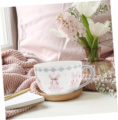 Керамічна миска з малюнком кролика 450 мл Abaodam