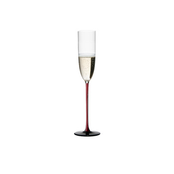 Келих флюте для шампанського, червоний/чорний Black Series Collector's Edition Riedel