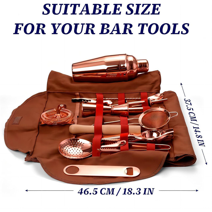 Професійний дорожній барменський набір 17 предметів Eligara