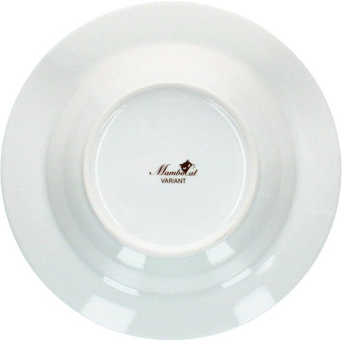 Набір із 6 тарілок для торта MamboCat Variant Floral Барвисті порцелянові тарілки для сніданку на 6 осіб Барвисті маленькі тарілки для салату, десерту та інших страв на сніданок, обід, каву та вечерю (тарілки для супу)