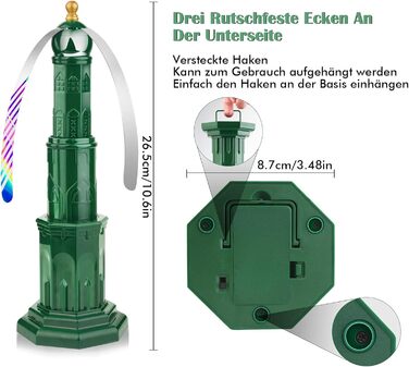 Вентилятор відлякувач комах зелений KERCAMKEL