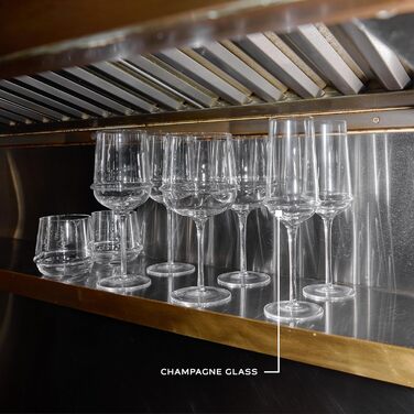 Елегантні келихи для шампанського 4 шт 400 мл Serax