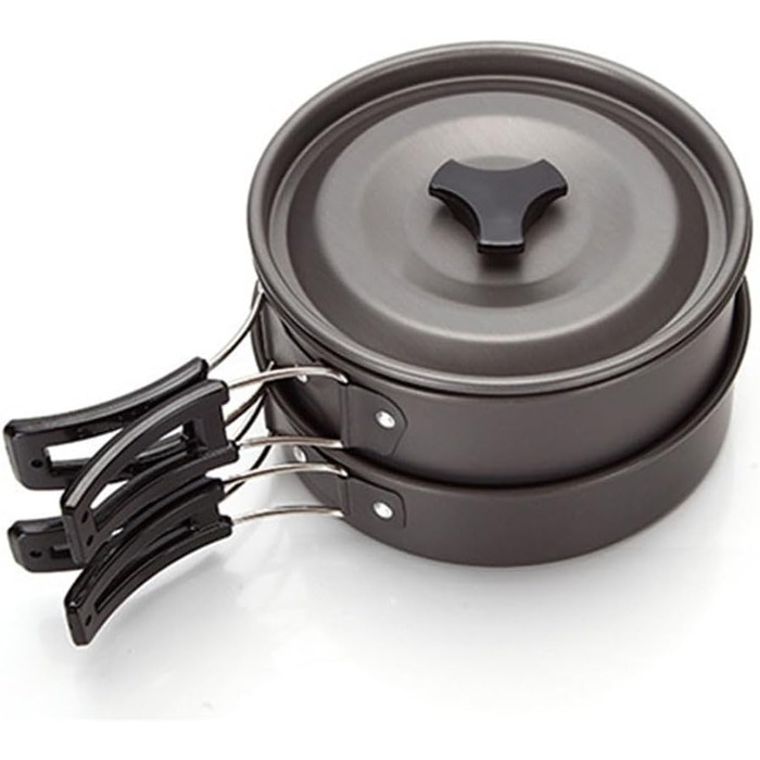 Набір туристичного посуду 5 предметів Hasaller