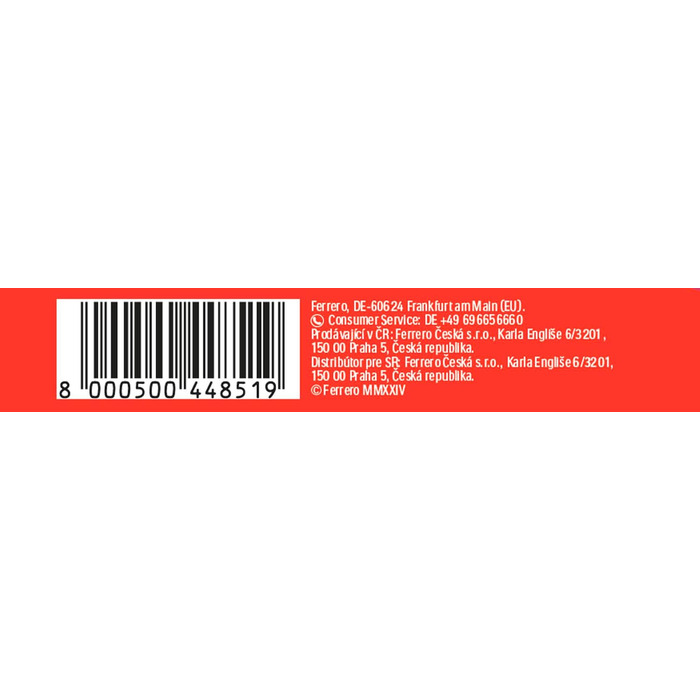 Різдвяний адвент-календар 2025 з 24 шоколадними сюрпризами, 121 г Kinder