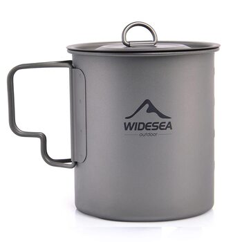 Чашка-термос для кемпінгу 750 мл widesea