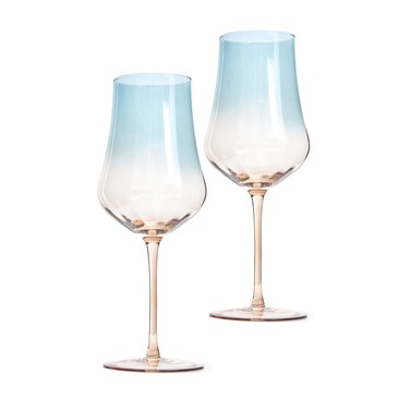 Набір з 2-х бокалів Fissman для червоного вина 600 мл скло (13684)