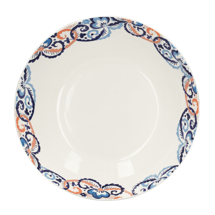 Набор тарелок для пасты CreativeTops Rococo Silk, фарфор, диам. 22 см, 4 шт.