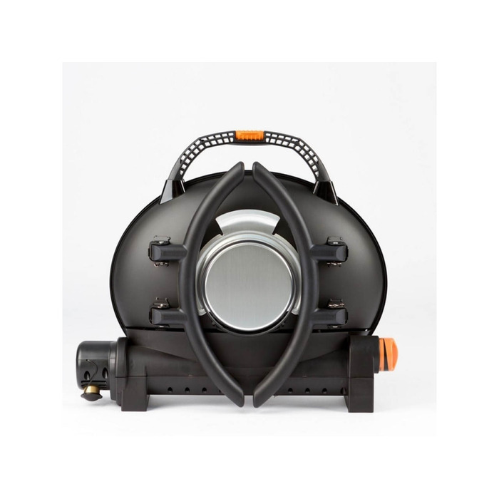 КОМПЛЕКТ Портативний переносний газовий гриль O-GRILL 500, зелений + шланг в подарунок! Код: 013367