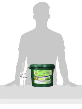 Заправка для салату Knorr Art (Легко готується, універсальна заправка для салату) 1 упаковка (1 x 1 кг) (Капуцин, 5 кг (1 упаковка))