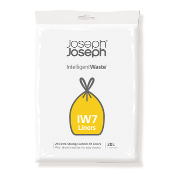 Пакети для сміття IW7 20 л чорні 20 шт Totem Compact Joseph Joseph