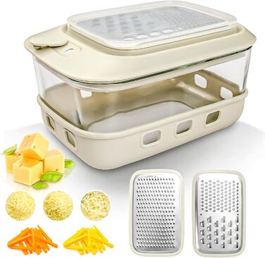 Терка для сыра с контейнером и крышкой COOK A FUTURE