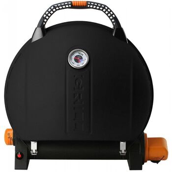 Портативный переносной газовый гриль O-GRILL 900, черный+шланг в подарок! Код: 009062