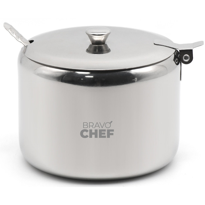 Цукорниця Bravo Chef з ложкою (6867982)