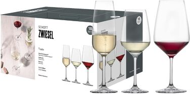 Набор из 18 бокалов для вина и шампанского, Taste Schott Zwiesel