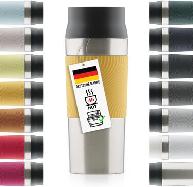 Термочашка 350 мл горчично-желтый Classic Blumtal