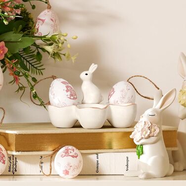 Керамічних підставка для яєць у формі великоднього зайчика DN DECONATION