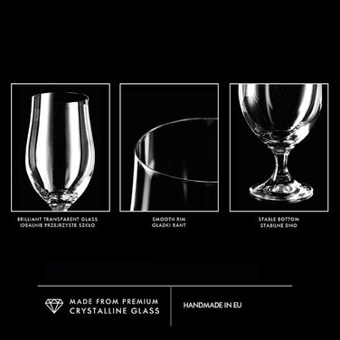 Набір пивних склянок 6 шт 500 мл Krosno