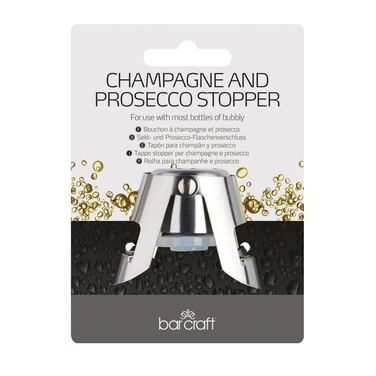 Пробка для бутылки шампанского Kitchen Craft BAR CRAFT WINE STEEL, серебро
