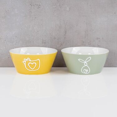 Набір із 2 мисок для пластівців 450 мл levandeo