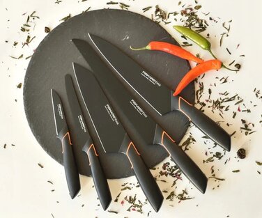Набір ножів Fiskars Edge з підставкою, 5 шт (1003099)