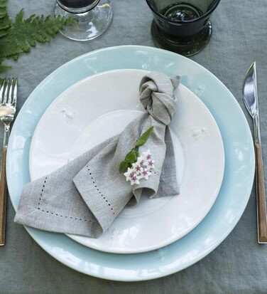 Тарілка десертна 21,4 см, набір 4 предмети, білі Abeille La Rochère