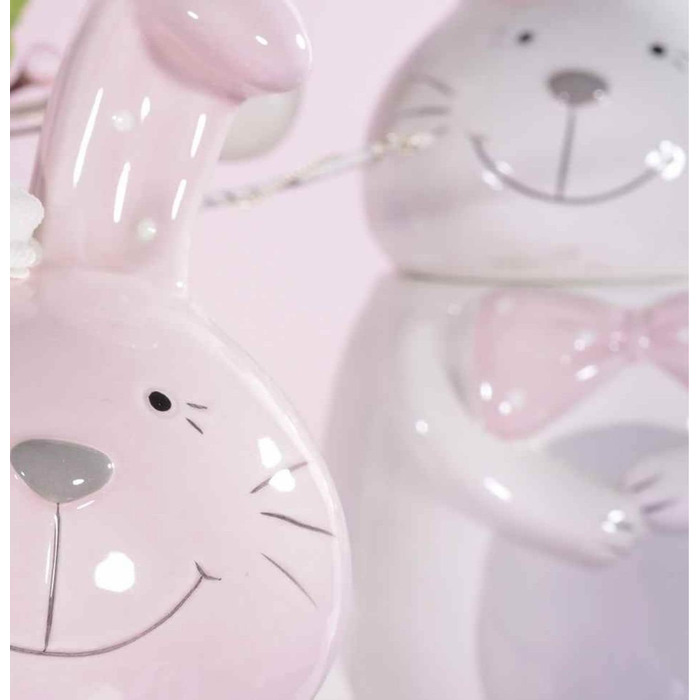 Керамічні баночки у формі кролика на Великдень Gruppo Maruccia