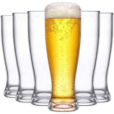 Набір пластикових пивних келихів 625 мл Amazing Abby