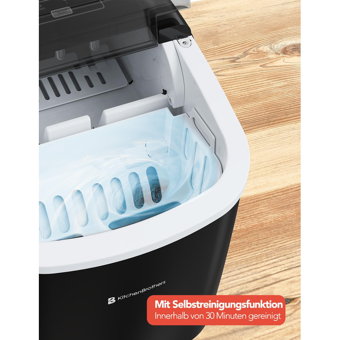 Ледогенератор 100 Вт черный KitchenBrothers