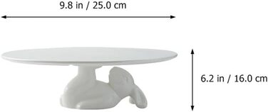 Керамічна підставка для торта 25 см YARNOW