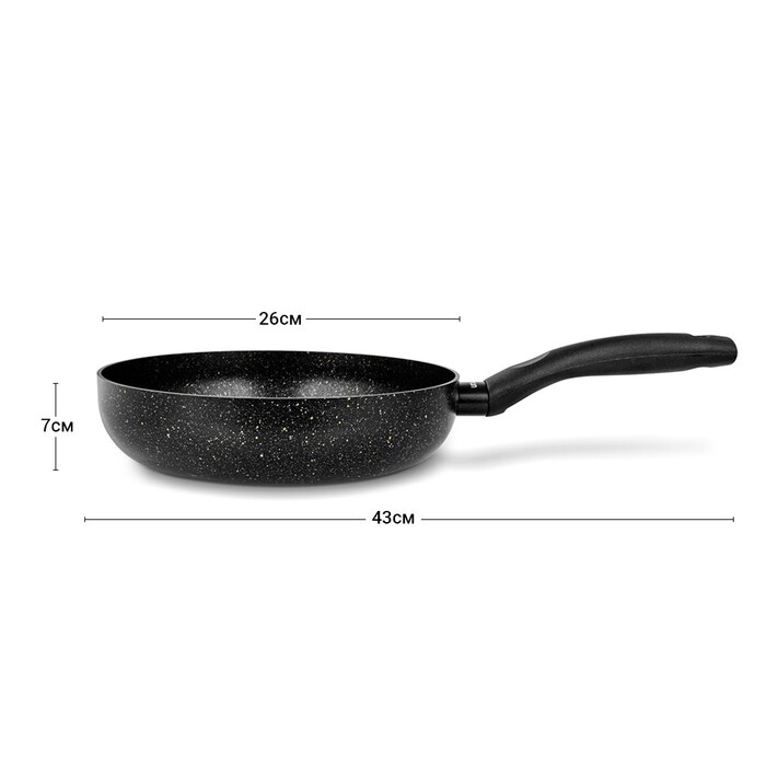Глубокая сковорода Fissman PROMO 26x7 см (14998)