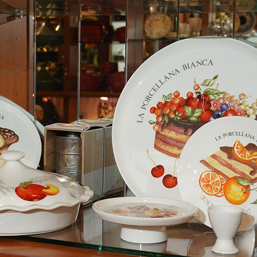Набір тарілок для десерту La Porcellana Bianca GOLOSERIE, порцеляна, діам. 17,5 см, 6 пр.