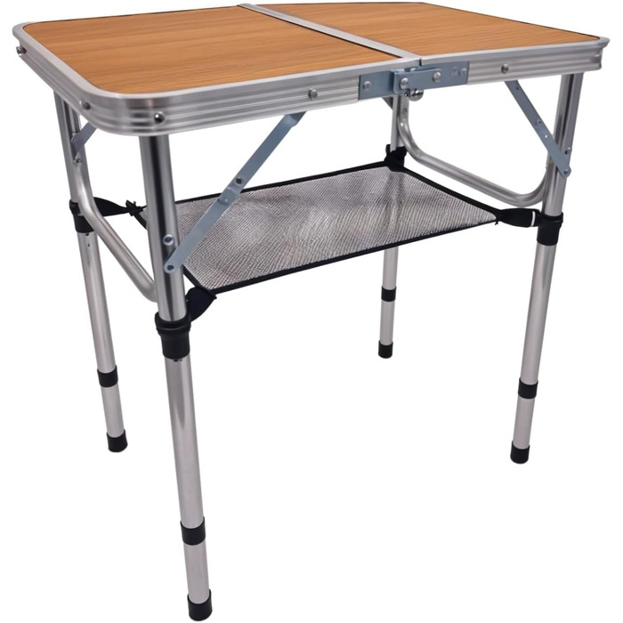Складной кемпинговый стол с регулируемой высотой Preiswert & Gut