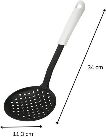 Шумовка 33 см, черно-белая Arcadalina Fackelmann