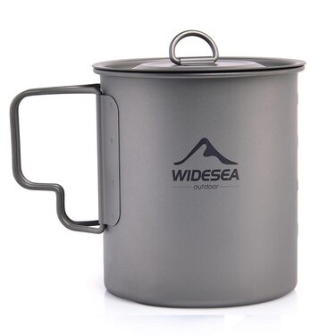 Чашка-термос для кемпінгу 750 мл widesea