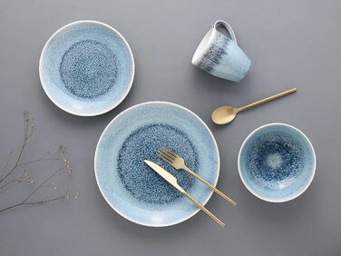 Набір посуду Caldera, комбінований сервіз 8 предметів (Ice Blue), 25863