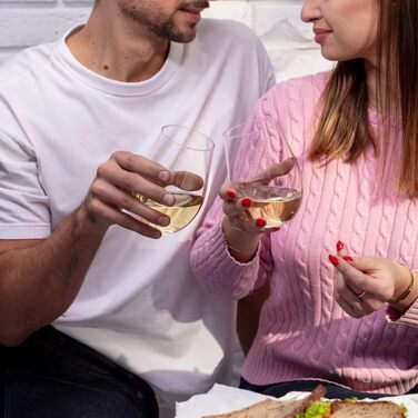 Набір безніжкових келихів для вина 6 шт 580 мл Krosno