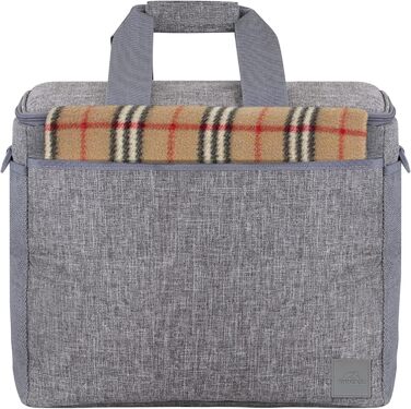 Термосумка 30 л серая Rivacase