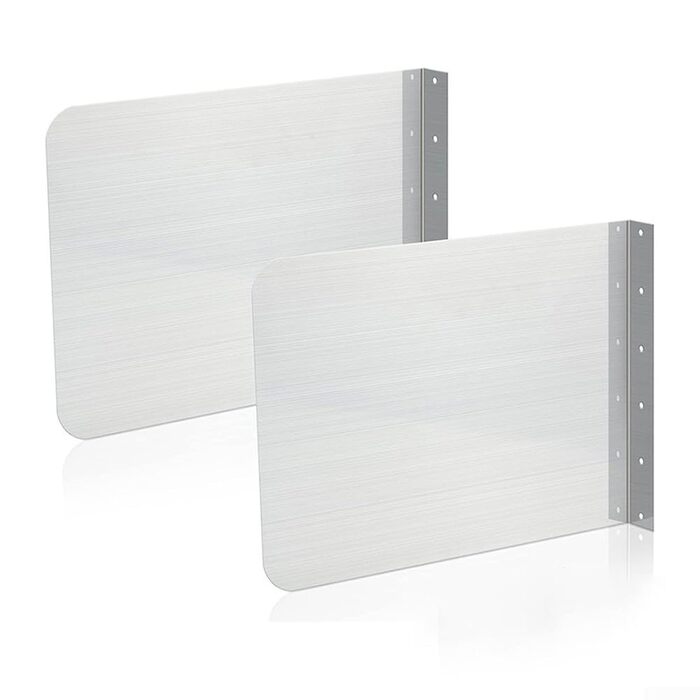 Бризкозахисні екрани з нержавіючої сталі для кухні 2 шт Eawfgtuw