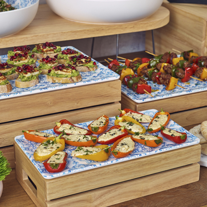 Ящик деревянный 32.5*18*8 см, Hevea Wood, GenWare