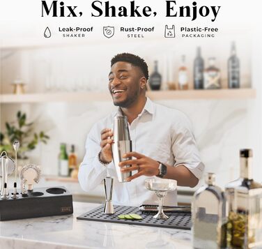 Професійний набір для приготування коктейлів 14 предметів Bare Barrel