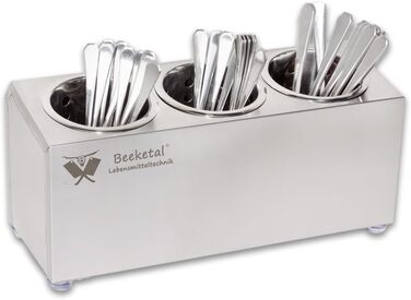Профессиональный контейнер для столовых приборов, 3 держателя, BBK-3 Beeketal