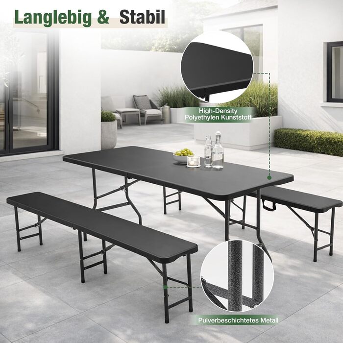 Складной комплект мебели для кемпинга Sekey